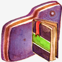 Notebook,Violet,Folder