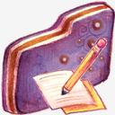 Note,Violet,Folder