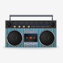 boombox,lines