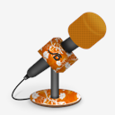 mic,foam,flowers