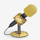 mic,foam,retropeach