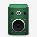 speaker,green