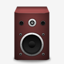 speaker,red