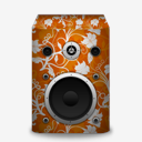 speaker,flower