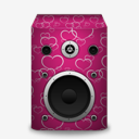 speaker,heart