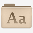 Fonts,Beige