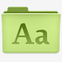 Fonts,Green