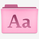Fonts,Pink