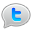 Twitter,Bubble,Blue