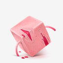 Red,cube