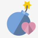 bomb,heart
