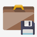 briefcase,diskette