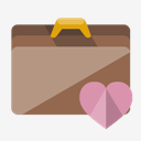 briefcase,heart