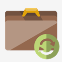 briefcase,refresh