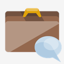 briefcase,speech,bubble