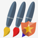 brushes,shield