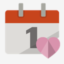 calendar,heart
