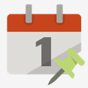 calendar,push,pin
