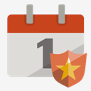 calendar,shield