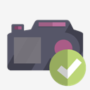 camera,checkmark