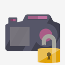 camera,lock,open