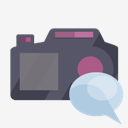 camera,speech,bubble