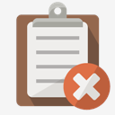 clipboard,close