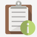 clipboard,info