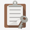 clipboard,key