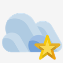 cloud,star